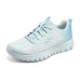 Skechers Graceful Sugar Cushioning Wear-Resistant Low-Top Casual Shoes Women's Blue 36