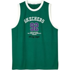 Skechers SS24 Tank Tops Unisex Bear Grass Green Bear grass green, S