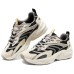 Skechers DLITES Anti-Slip Wear-Resistant Low-Top Casual Running Shoes Women's Beige Black Натуральный/Черный, 38