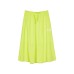 Skechers Diamond Series Casual Long Skirts Women's Green Yellow Green yellow, L