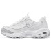 Skechers Durable Breathable Low-Top Chunky Sneakers Women's White Silver Белый, 39.5