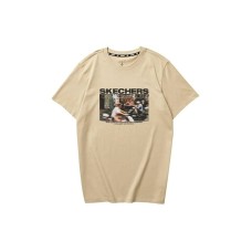 Skechers T-Shirt Unisex Irish Cream Irish Cream/028R, M