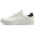 Skechers Cushioning, Wear Resistant Low Top Skateboard Shoes Men's White Натуральный/Черный, 42