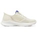 Skechers GO WALK Anti-Slip Wear-Resistant Low-Top Casual Shoes Women's Ecru 35