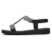 Skechers One Strap Sandals Women's Black Черный, 35