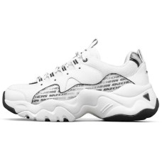 Skechers D Lites 3.0 Endless Chic Shoes Black/White Women's 39