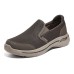 Skechers Go Walk Arch Fit Cushioning Anti-Slip And Wear-Resistant Low-Top Running Shoes Men's Brown Коричневый, 42.5