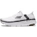 Skechers MEN'S GO Cushioning Anti-Slip And Wear-Resistant Low-Top Running Shoes Men's White Black Черно-белый, 41
