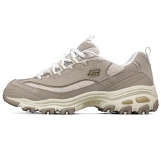 Skechers D'lites looking Glass Running Shoes Brown Women's 35.5