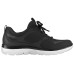 Skechers Summits Free Classics Cushioning, Slip Resistant, And Abrasion Resistant Low Top Casual Shoes Women's Black 35