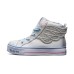 Skechers Shuffle Lites High Top Kids' Skateboarding Shoes Silver Teenagers 33.5