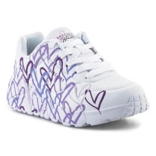 Skechers JGoldcrown: Uno Lite - Spread the Love Jr 314064L-WLPR shoes 39.5