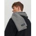 Mens Scarf Mens Scarf Noos Grey Melange