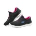 Skechers Summits Cushioning Breathable Low-Top Casual Shoes Women's Black Red Красно-черный, 38.5
