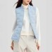 Skechers Vest Women's Light Gray Blue светло-серо-голубой, M