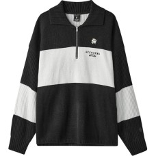 Skechers x Romantic Crown Sports Life Collection Sweatshirt Unisex Agate Black Agate Black-01A5, M