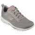 Skechers GO WALK Anti Slip Wear Resistant Low Top Casual Shoes Women's Linen Gray Linen Gray, 35
