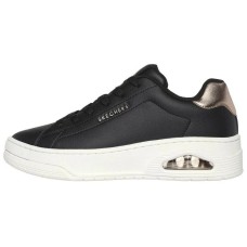 Skechers Court Courted Anti Slip Wear Resistant Low Top Casual Shoes Women's Black Черный, 36
