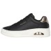 Skechers Court Courted Anti Slip Wear Resistant Low Top Casual Shoes Women's Black Черный, 36