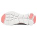 Skechers Flex Comfort Cushioning Wear-Resistant Low-Top Casual Shoes Women's Orange White 35
