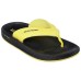 Skechers Abrasion-Resistant Slip-Resistant Flip Flops Men's Yellow Black Yellow Black, 43.5