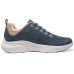 Skechers Vapor Foam Cloud Trace Slip-Resistant Cushioning Low-Top Casual Shoes Women's Blue White Синий Белый, 36