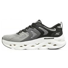 Skechers Go Run Swirl Tech Glide Step Hyper Burst 'Black Grey White' 39.5