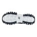 Skechers D'LITES Non-slip Wear-resistant Shock Absorption Low-Top Chunky Sneakers Women's Black White Черный, 35.5