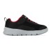 Skechers Comfy Flex 2.0 Slip Resistant Cushioning Low Top Kids Lifestyle Shoes Black Red Teenagers 36