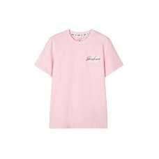 Skechers Drop Shoulder Sleeve T Shirt Unisex Chalk Pink White Limestone Pink, S
