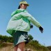 Skechers Breathable Quick Dry Sun Protection Clothing Unisex Lichen Green Земля Зеленая, M