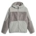 Puma Classics Utility Full Zip Jacket Mens Grey Casual Athletic Outerwear 621676 XL