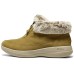 Skechers AGO WALK ARCH FIT BOOT Warm Anti-Slip And Wear-Resistant Short Mid-Calf Snow Boots Women's Chestnut Коричневый, 38.5
