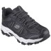 Skechers Stamina Anti Slip Wear Resistant Low Top Chunky Sneakers Men's Black Черный, 39.5