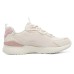 Skechers Cushioned Slip-Resistant Abrasion-Resistant Low-Top Casual Running Shoes Women's White Pink natural/multicolor, 35