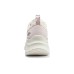 Skechers Cushioned Wear-Resistant Height Increasing Low-Top Chunky Sneakers Women's White Pink Фиолетовый, 36