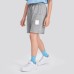 Skechers Kids Short Medium Heather Gray 004F, 140