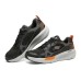 Skechers GO RUN Elevate Running Shoes Men Low-Top Black/Orange 42