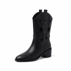 RAPHAEL SONA Crew Chelsea Boots 5.5CM Women's Черный, 34