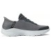 Skechers GO RUN Durable Breathable Low-Top Casual Running Shoes Men's Gray Серый, 45.5