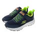 Skechers Go Run Consistent Anti Kick Low Top Kids' Running Shoes Black Green Kids' Черно-зеленый, 27.5