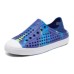 Skechers Foamies Anti Slip Wear Resistant Children's Sandals Blue Yellow Teenagers Синий/Лимонный, 35