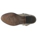 Dingo Clementine Snake Print Round Toe Studded Booties Womens Beige Casual Boots 8.5