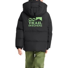 Skechers Down Jacket Carbon Black Teenagers сажа, 120
