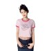 Skechers T Shirt Women's Light Pink Red Light Pink/03JG, L