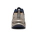 Skechers Anti-Slip Wear-Resistant Low-Top Running Shoes Men's Taupe Navy taupe navy, 39.5