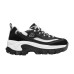 Skechers Street Slip-Resistant Low-Top Chunky Sneakers Women's Black White Черно-белый, 36