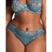 Plus Size Chelsi Brazilian Panty Floral Blue, 2X