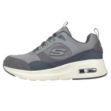 Skechers Cushioning Wear-Resistant Low-Top Casual Shoes Men's Gray Серый, 44