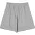 Skechers Casual Shorts Women's Medium Heather Gray Medium Heather Gray 004F, M